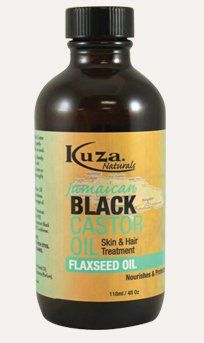 Kuza Jamaican Black Castor Oil Flaxseed Oil 118oz/4oz