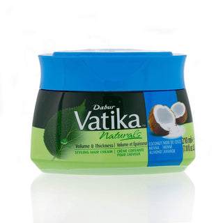 Vatika Naturals Coconut Henna Almond Volume & Thickness Styling Hair Cream 140g/4.73oz