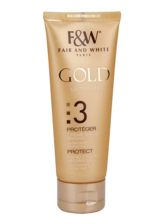 F & W Gold Ultimate 3 Protect Hand Cream Argan Oil 75ml/2.53oz