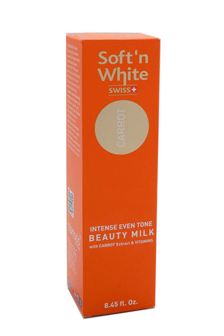 Soft'N White Swiss Carrot Intense Even Tone Beauty Milk 8.45oz