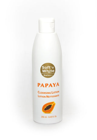 Soft'N White Swiss Papaya Cleansing Lotion 250ml/8.45oz