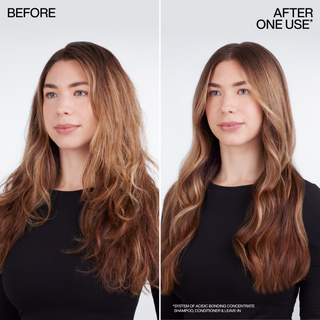 Redken Acidic Bonding Concentrate Discovery Set includes bond repair pre treatment shampoo and conditioner to strengthen damaged hair reduce breakage improve smoothness protect colour and restore healthier looking hair with citric acid technology