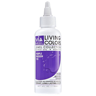 Via Natural Living Colors Jewel Collection 4oz/118ml