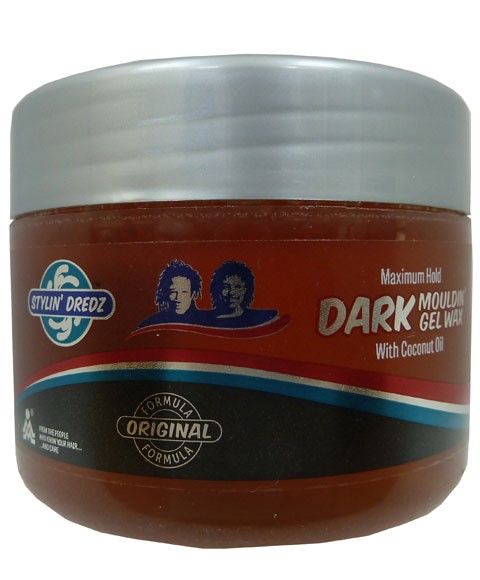 CIRE GEL DE MOULAGE FONCÉE À TENUE MAXIMALE À L'HUILE DE COCO 250ML/ 8.45OZ