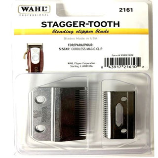 WAHL 2-Hole Stagger-Tooth Clipper Blade for Cordless magic Clip