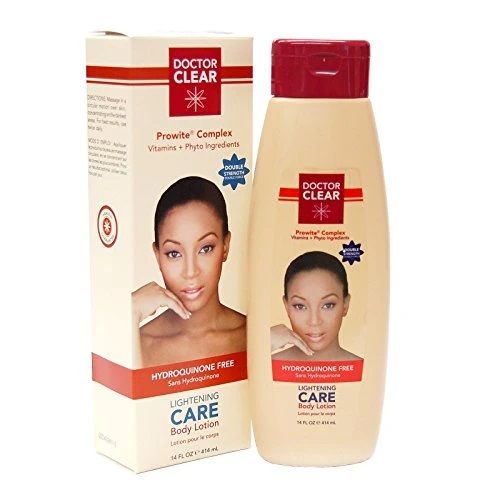 Lait corporel soin éclaircissant Doctor Clear