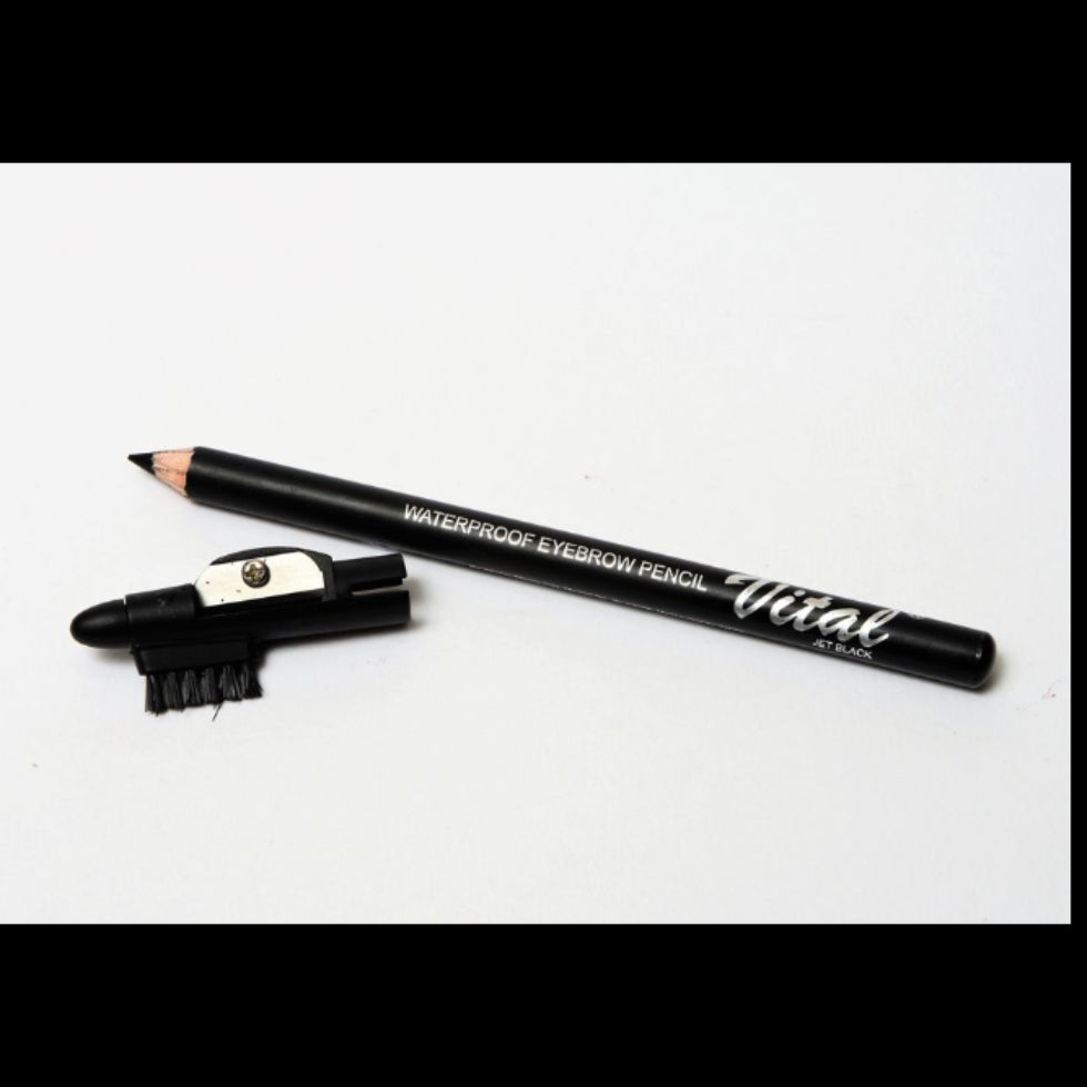 vital waterproof eyebrow pencil smudge proof brow definer with spoolie for natural defined and long lasting eyebrows makeup