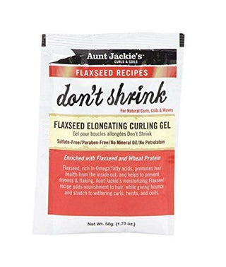 KIE'S FLAXSEED RECIPES DONT SHRINK FLAXSEED ELONGATING CUAUNT JACRLING GEL 50G/1.75OZ