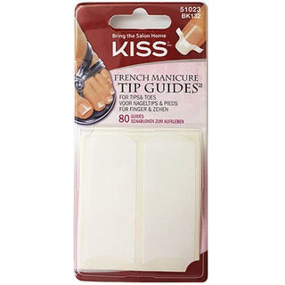 KISS FRENCH MANICURE TIP GUIDEES 80 GUIDES AND 40 TIPS