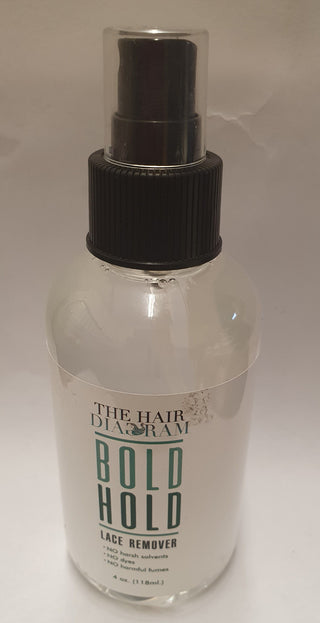 THE HAIR DIAGRAM BOLD HOLD LACE REMOVER 4.OZ / 118ML