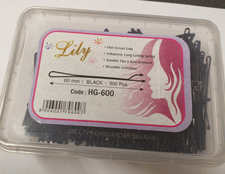 LILY| 60MM|BLACK|500PCS. HG-600