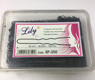 LILY|80MM|BLACK|500PCS. XP-350