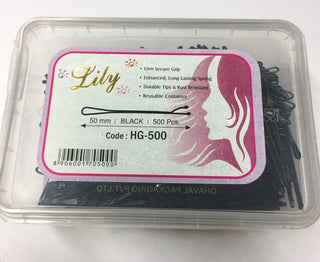 LILY|50MM|BLACK|500PCS. HG-500