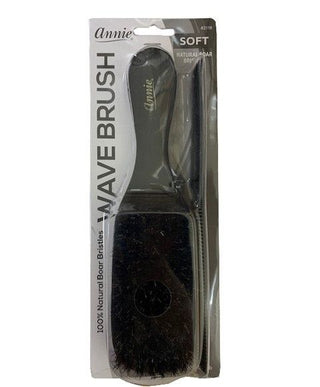 Annie Wave Brush Natural Boar Bristles Soft - 2119