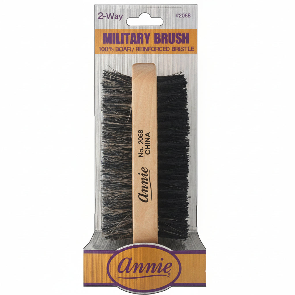 Annie Miltary Brush 2-way - 2068