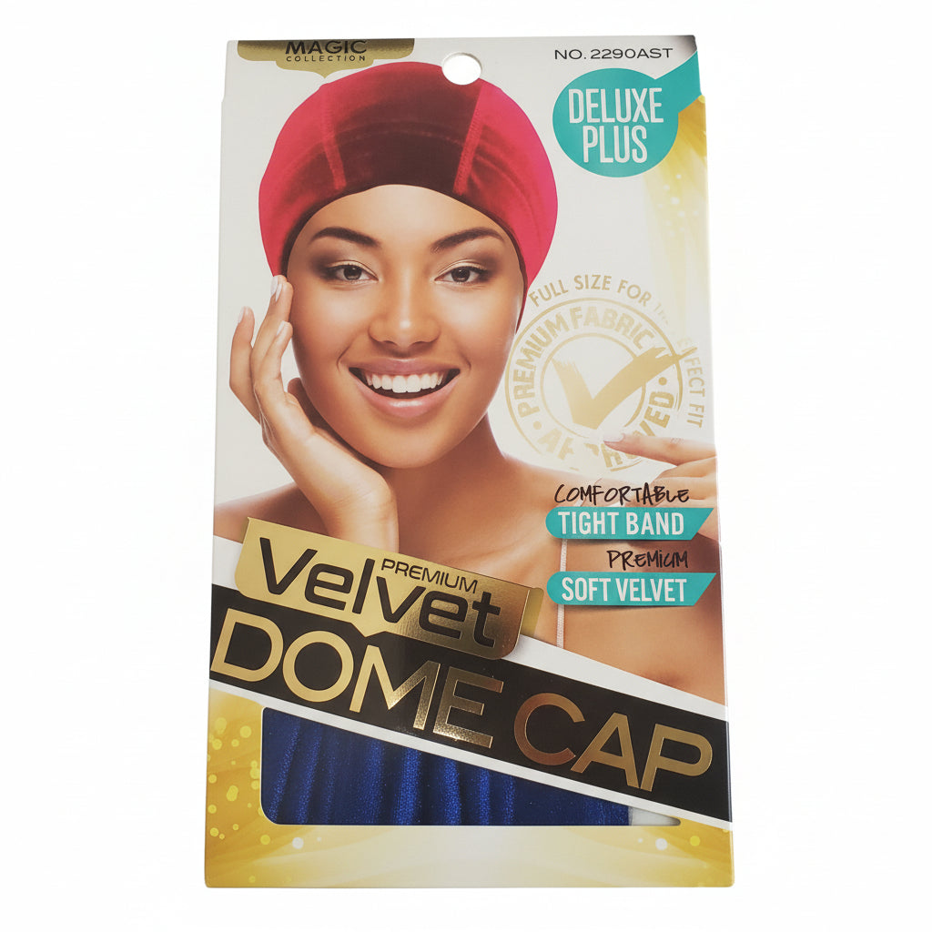 Casquette dôme en velours Premium Magic Collection - 2290AST