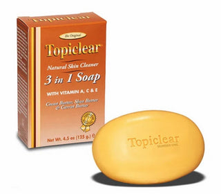 Topiclear Natural Skin Cleaner 3 in 1 Soap 4.5oz/125g