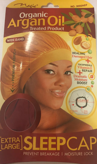 Magic Collection Organic Argan Oil Sleep Cap - 3002BLA
