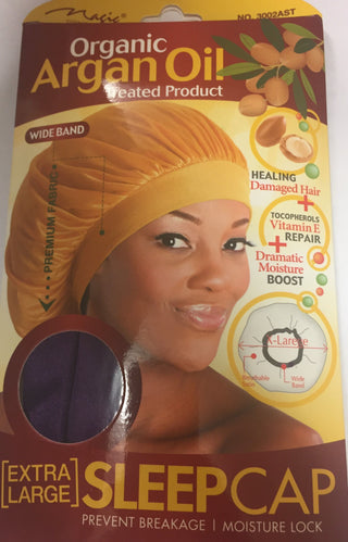 Magic Collection Organic Argan Oil Sleep Cap - 3002BLA