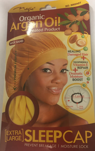 Magic Collection Organic Argan Oil Sleep Cap - 3002BLA