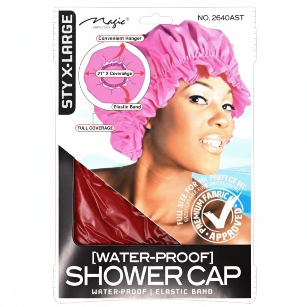 Magic Collection Water-Proof Shower Cap - 2160AST