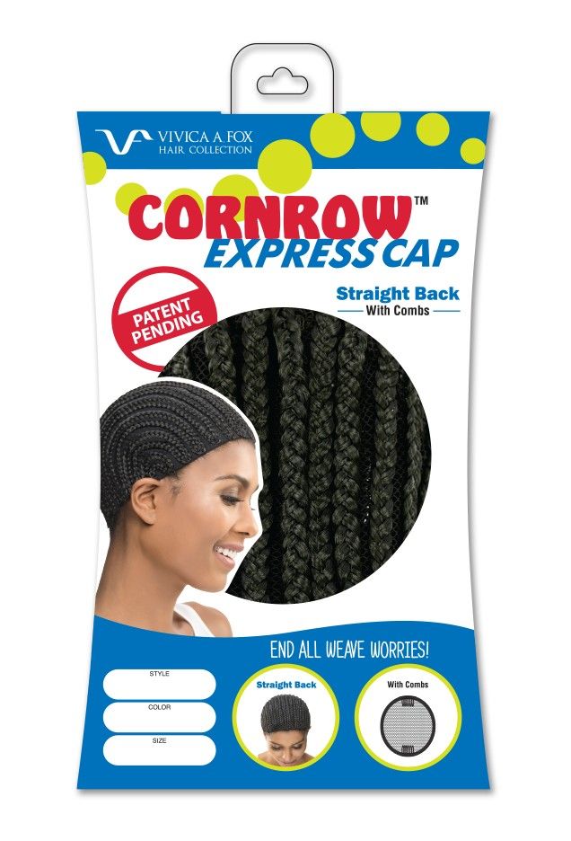 Vivica A. Fox Hair Collection Cornrow Express Casquette Dos droit Taille.M - CEXSTCB