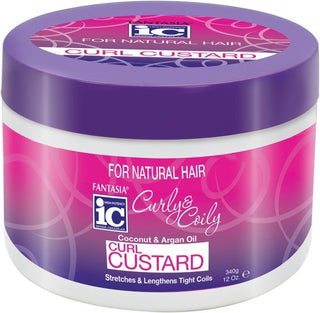 Fantasia Coconut & Argan Oil Curl Custard 340g/12oz