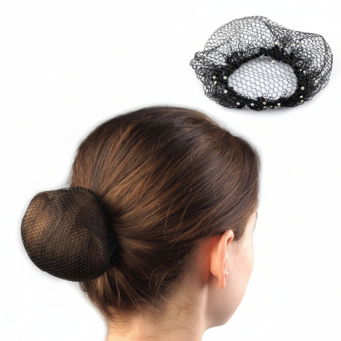 Molly & Rose Bun Net - Black