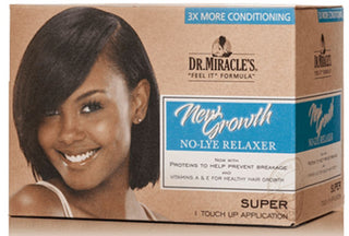 Dr.Miracle's No Lye Relaxer Complete Application