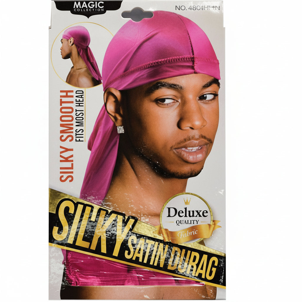 Magic Collection Silky Satin Durag 4801BLA