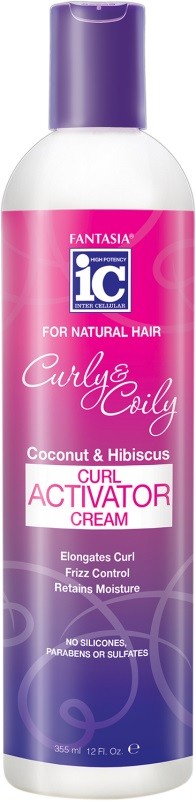 Fantasia IC Coconut & Hibiscus Curl Activator Cream 370ml/12.5oz