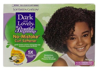 Dark And Lovely Beautiful Beginnings No-Mistake Curl Softener For All Curly Hair Types