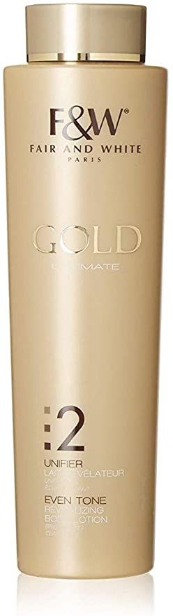 F&W Gold Ultimate 2  Even Tone Revitalizing Body Lotion 500ml - 17.6oz