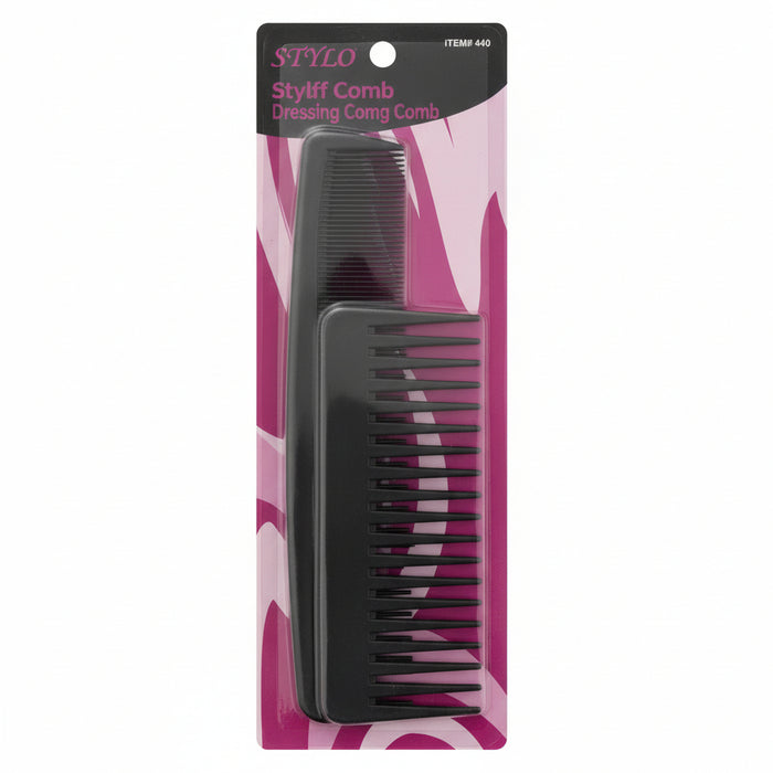 Stylo Peigne pelucheux de 6 po avec peigne à pansements de 9 po - 440