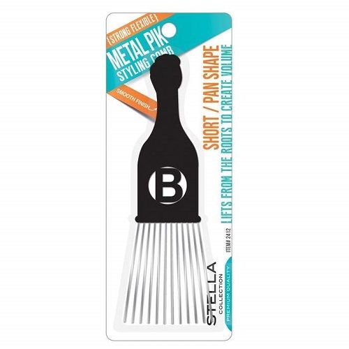 Peigne coiffant Pik en métal de la collection Stella - 2412