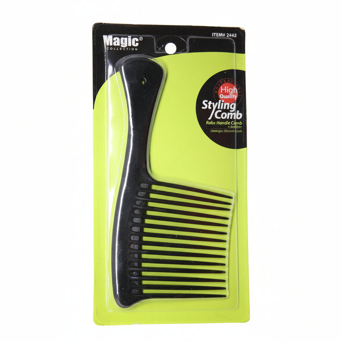 Peigne géant à manche de râteau Magic Collection - 2442