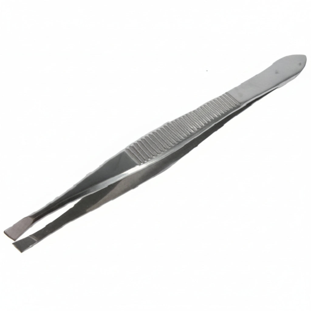 La Beaute Tweezer Straight Stainless Steel 221-08
