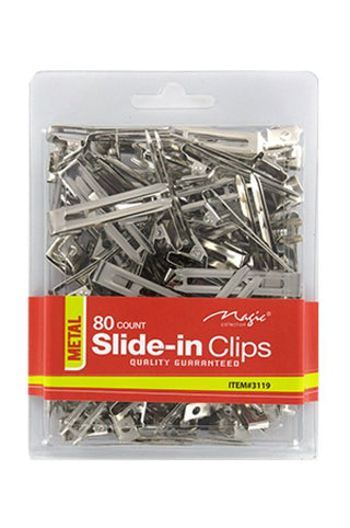 Magic Collection 80 Count Slide-in Clips - 3119