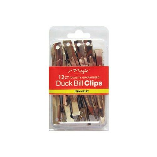 Magic Collection 12 count Clips Duck Bill 3127