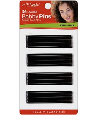 Magic Collection 36 Jumbo Bobby Pins - 171BLA