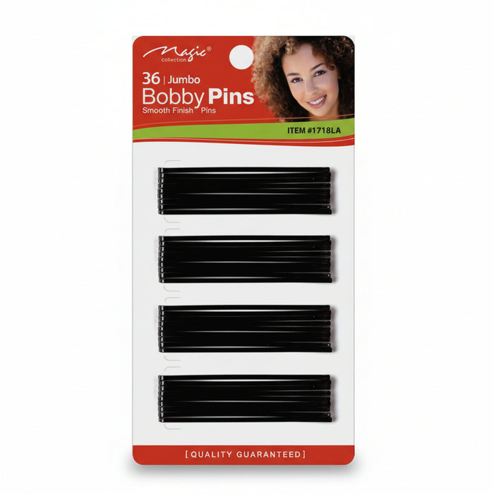 Magic Collection 36 Jumbo Bobby Pins - 171BLA