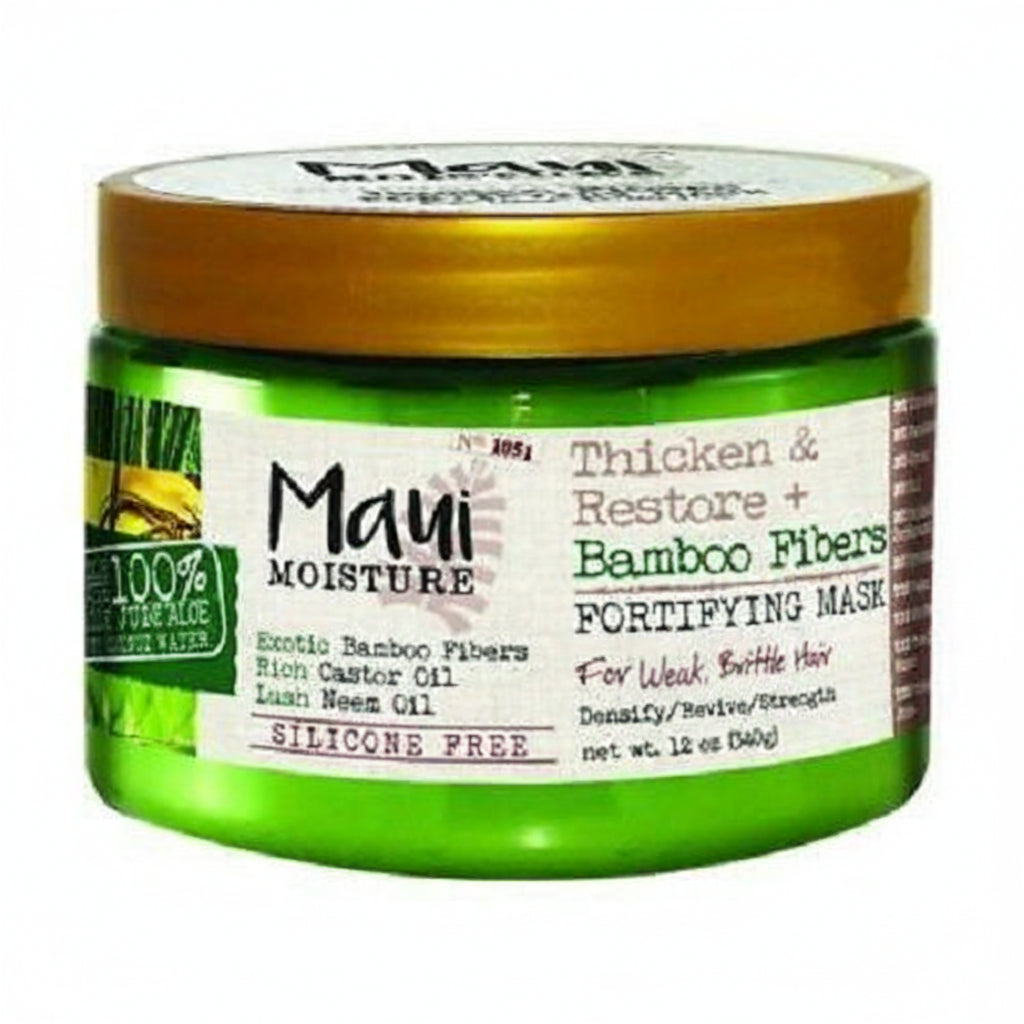 Maui Moisture Thicken & Restore + Bamboo Fibers Fortifying Mask 12oz