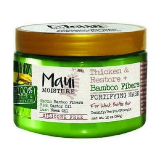 Maui Moisture Thicken & Restore + Bamboo Fibers Fortifying Mask 12oz