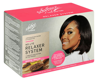 Sofn'Free No-Lye Jamaican Black Castor & Flaxseed Relaxer System Regular Kit