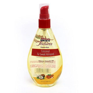 Africa S Best Textures Coconut & Sweet Almond Growth Oil 5.oz - 148ml