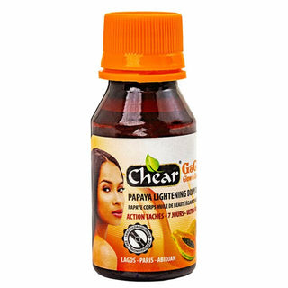 Chear G&G + Papaya Lightening Body Oil 60ml/2oz