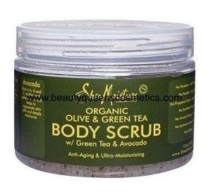 Shea Moisture Organic Olive & Green Tea Body Scrub-340g/12oz