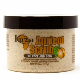 Kuza Apricot Scrub For Face and Body-227g/8oz