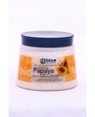 Bio SkinCare Skin Whitening Scrub With Papaya - 500ml