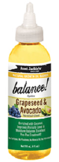 Aunt Jackie's Balance Grapeseed & Avocado Oil118ml/4oz